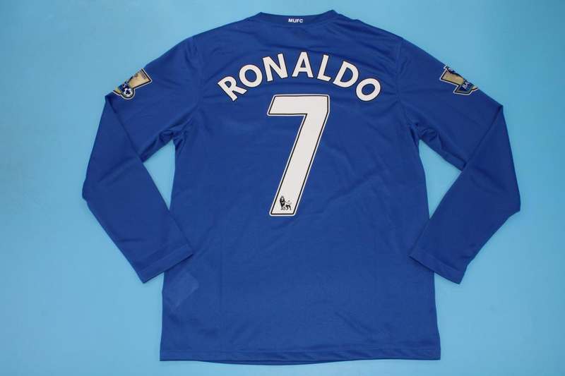 AAA(Thailand) Manchester United 2008/09 Third 40th Anniversary Retro Jersey(L/S)