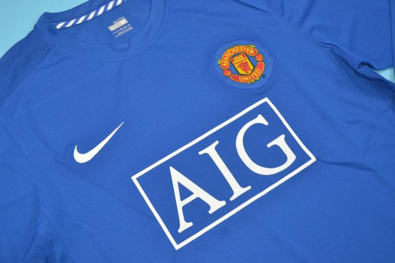 AAA(Thailand) Manchester United 2008/09 Third Retro Jersey(L/S)