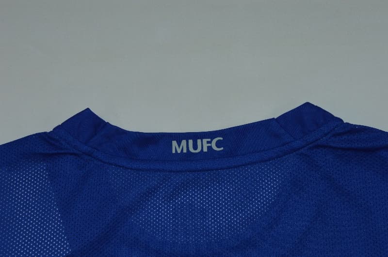 AAA(Thailand) Manchester United 2008/09 Third Long Sleeve Retro Soccer Jersey(Player)