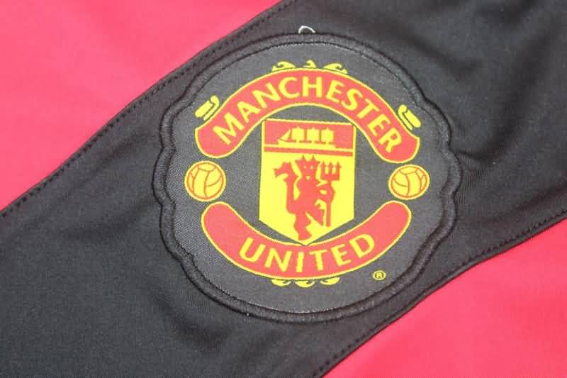 AAA(Thailand) Manchester United 2009/10 Home Retro Soccer Jersey(L/S)