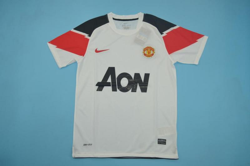 AAA(Thailand) Manchester United 2010/11 Away Retro Soccer Jersey