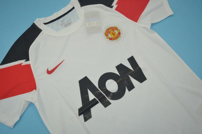 AAA(Thailand) Manchester United 2010/11 Away Retro Soccer Jersey