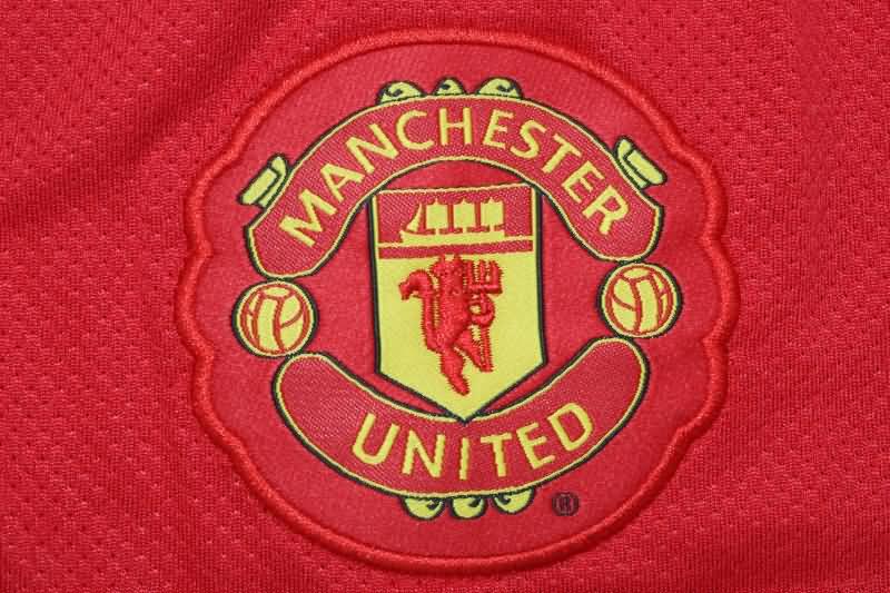 AAA(Thailand) Manchester United 2010/11 Home Retro Soccer Jersey