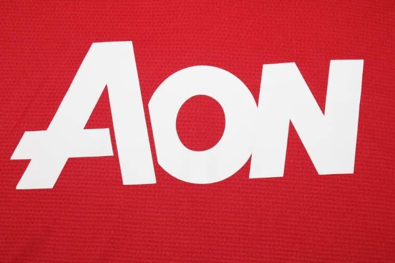 AAA(Thailand) Manchester United 2013/14 Home Retro Soccer Jersey