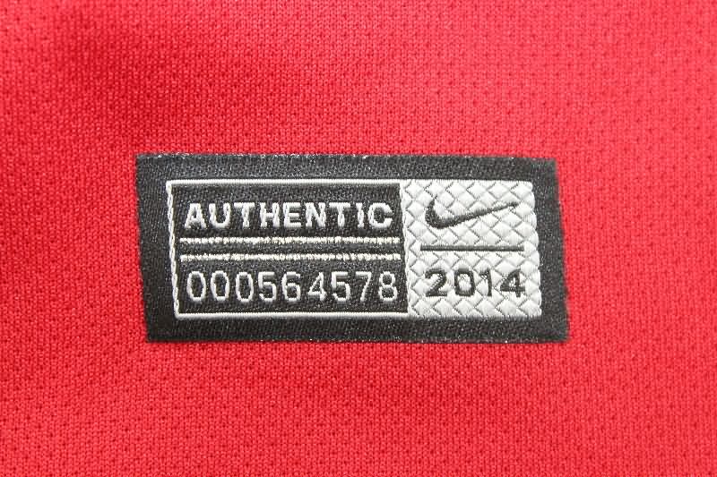 AAA(Thailand) Manchester United 2014/15 Home Retro Soccer Jersey