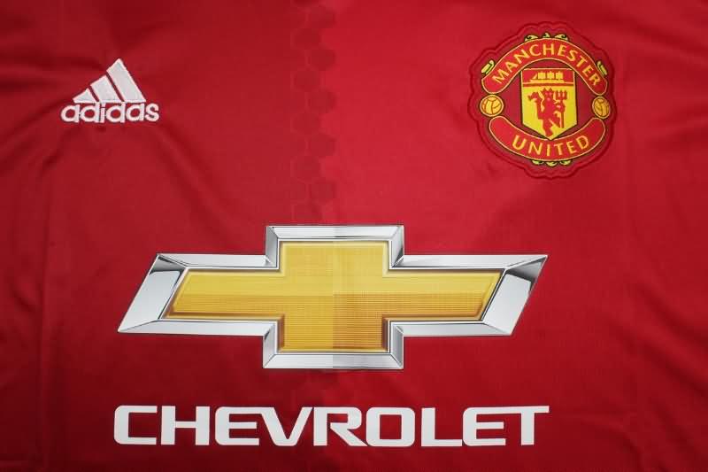 AAA(Thailand) Manchester United 2016/17 Home Retro Soccer Jersey