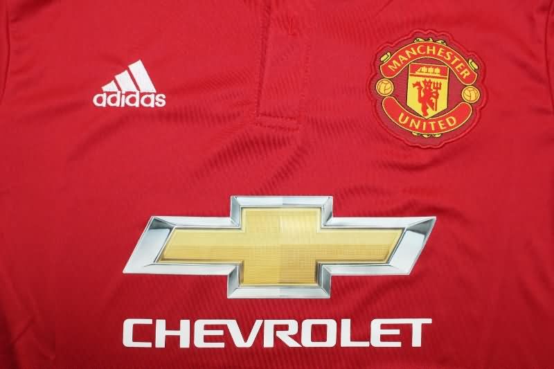 AAA(Thailand) Manchester United 2017/18 Home Retro Soccer Jersey