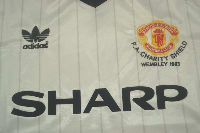 AAA(Thailand) Manchester United 1983 FA Finals Retro Soccer Jersey