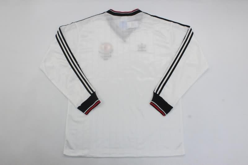 AAA(Thailand) Manchester United 1983 FA Final Long Sleeve Retro Soccer Jersey