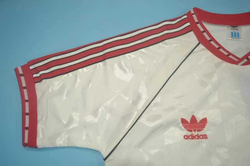 AAA(Thailand) Manchester United 1991 Away White Retro Jersey