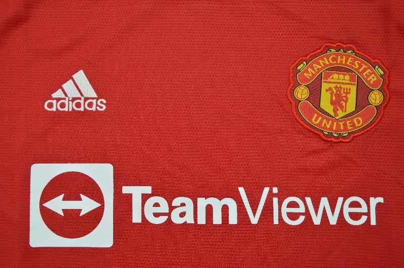 AAA(Thailand) Manchester United 2021/22 Home Retro Soccer Jersey