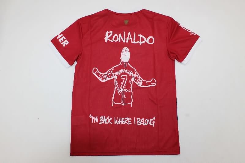 AAA(Thailand) Manchester United 2021/22 Home Special Retro Soccer Jersey