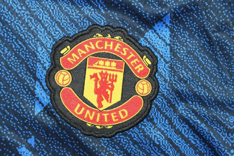AAA(Thailand) Manchester United 2021/22 Third Retro Soccer Jersey