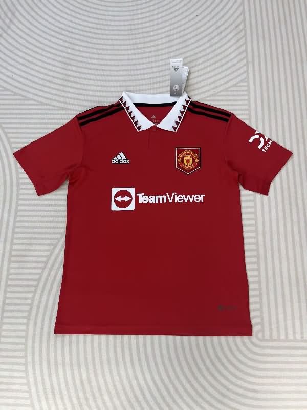 AAA(Thailand) Manchester United 2022/23 Home Retro Soccer Jersey