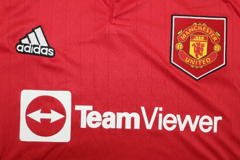 AAA(Thailand) Manchester United 2022/23 Home Retro Soccer Jersey
