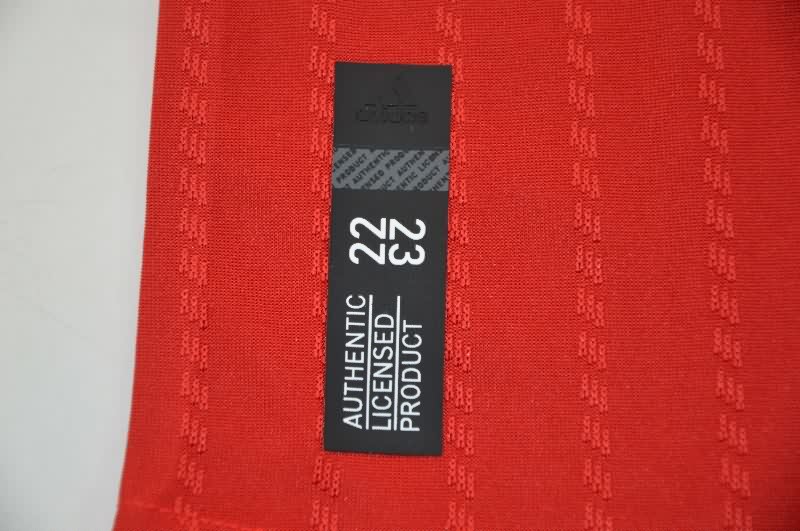 AAA(Thailand) Manchester United 2022/23 Home Long Sleeve Retro Soccer Jersey (Player)