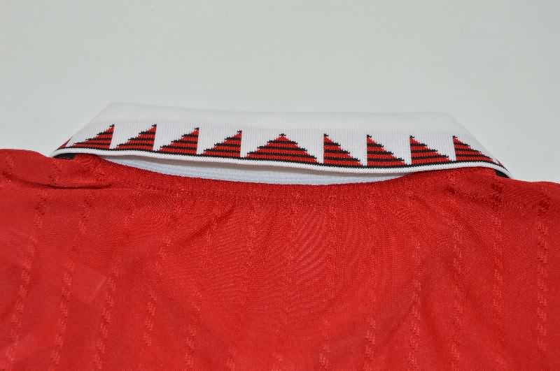 AAA(Thailand) Manchester United 2022/23 Home Long Sleeve Retro Soccer Jersey (Player)