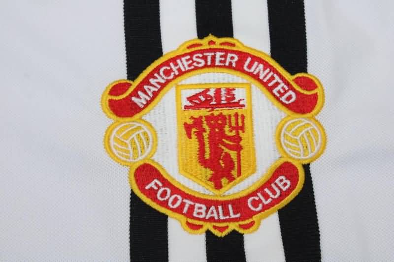 AAA(Thailand) Manchester United 1975/80 Away Retro Soccer Jersey