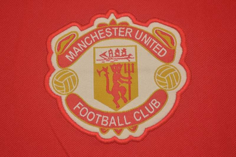 AAA(Thailand) Manchester United 1980/82 Home Retro Soccer Jersey