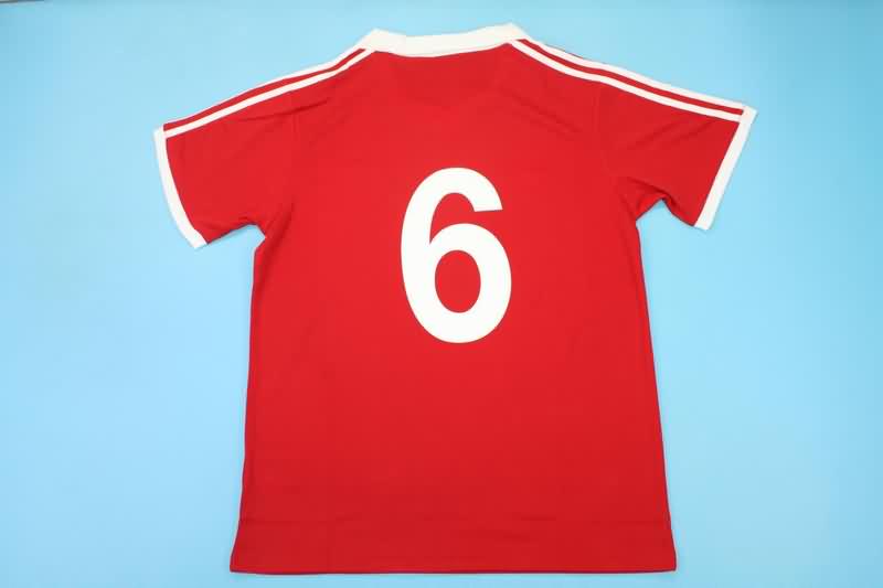 AAA(Thailand) Manchester United 1980/82 Home Retro Soccer Jersey