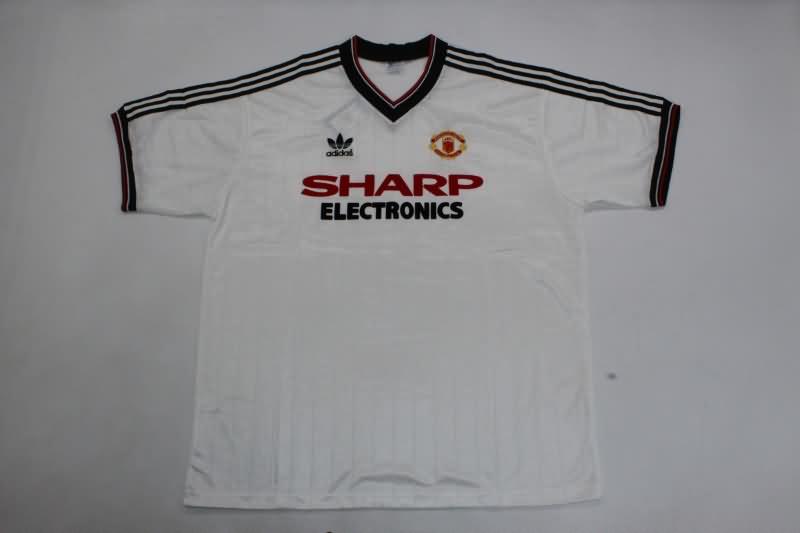 AAA(Thailand) Manchester United 1982/83 Away Retro Soccer Jersey