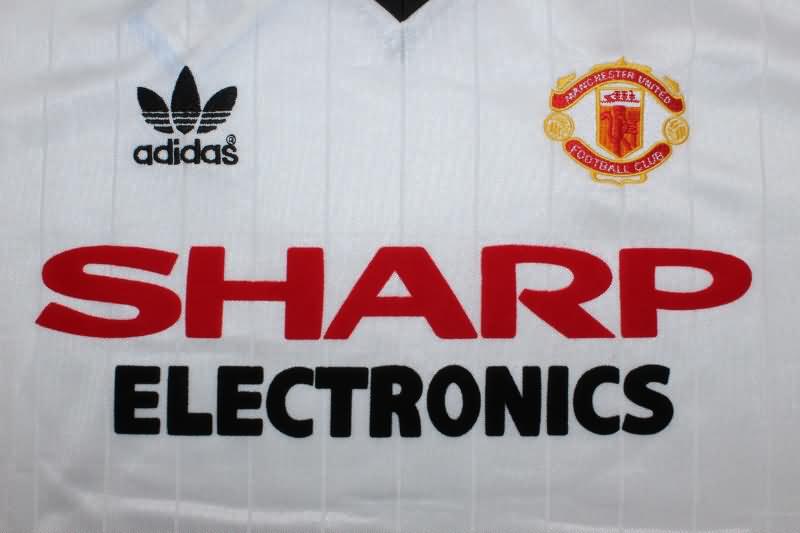 AAA(Thailand) Manchester United 1982/83 Away Retro Soccer Jersey