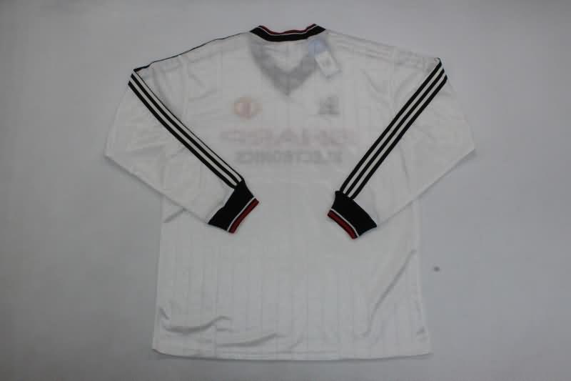 AAA(Thailand) Manchester United 1982/83 Away Long Retro Soccer Jersey