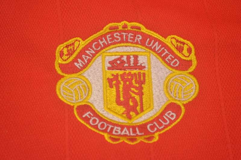 AAA(Thailand) Manchester United 1982/83 Home Retro Soccer Jersey