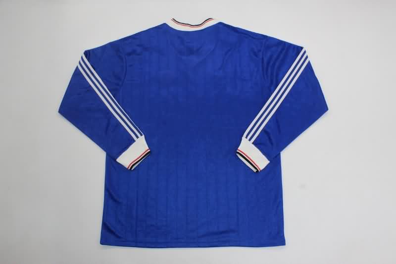 AAA(Thailand) Manchester United 1983/84 Third Retro Long Sleeve Soccer Jersey