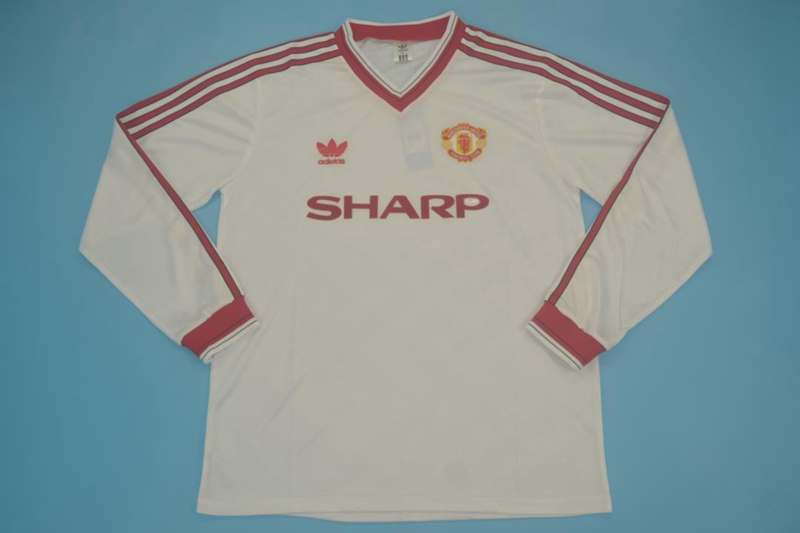 AAA(Thailand) Manchester United 1986/88 Away Retro Jersey(L/S)