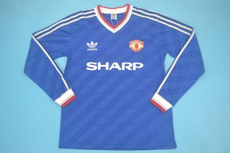 AAA(Thailand) Manchester United 1986/88 Third Retro Jersey(L/S)