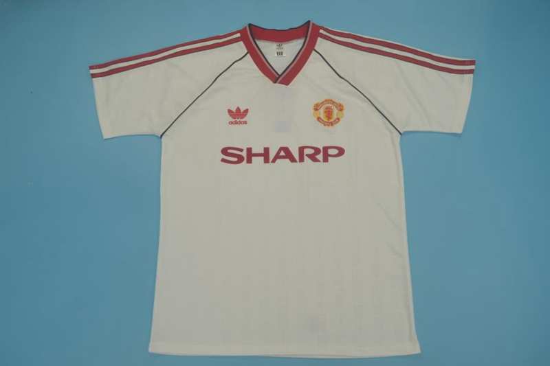 AAA(Thailand) Manchester United 1988/90 Away Retro Soccer Jersey