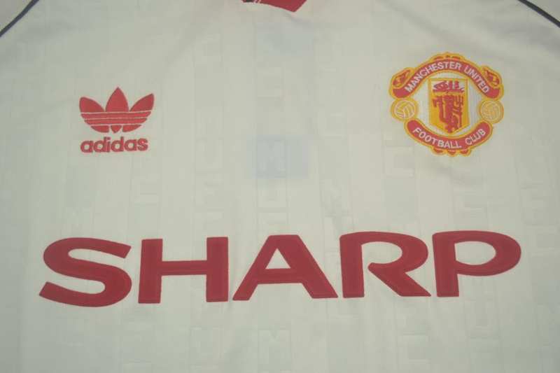 AAA(Thailand) Manchester United 1988/90 Away Retro Soccer Jersey