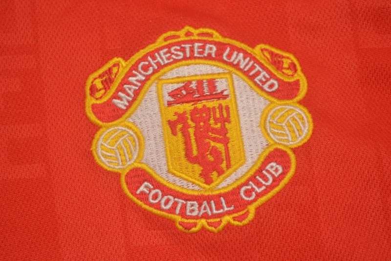 AAA(Thailand) Manchester United 1988/90 Home Retro Soccer Jersey