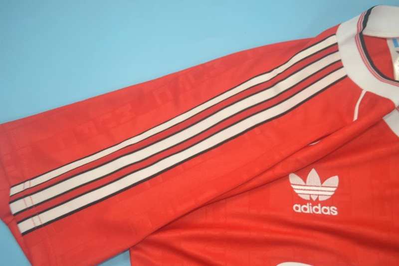 AAA(Thailand) Manchester United 1988/90 Home Retro Soccer Jersey