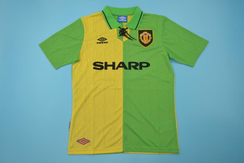 AAA(Thailand) Manchester United 1992/94 Third Retro Soccer Jersey