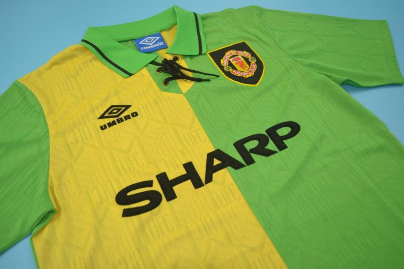 AAA(Thailand) Manchester United 1992/94 Third Retro Soccer Jersey