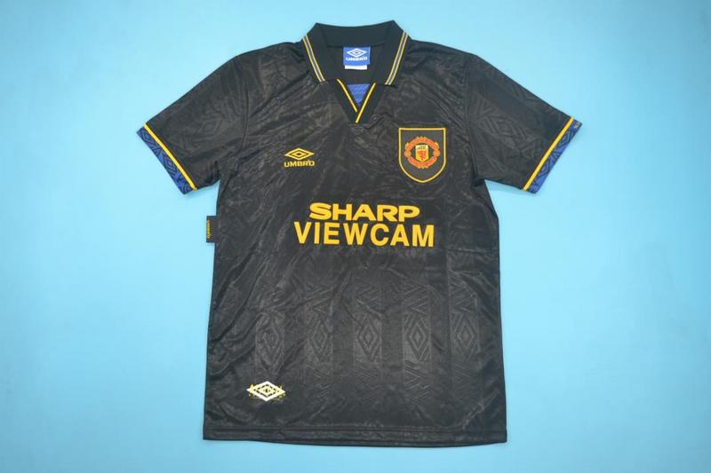 AAA(Thailand) Manchester United 1993/95 Away Retro Soccer Jersey