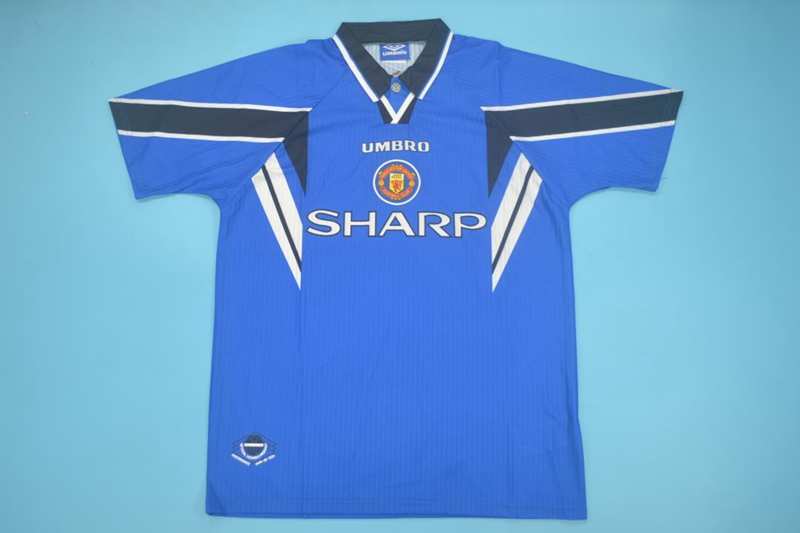 AAA(Thailand) Manchester United 1996/98 Away Retro Soccer Jersey