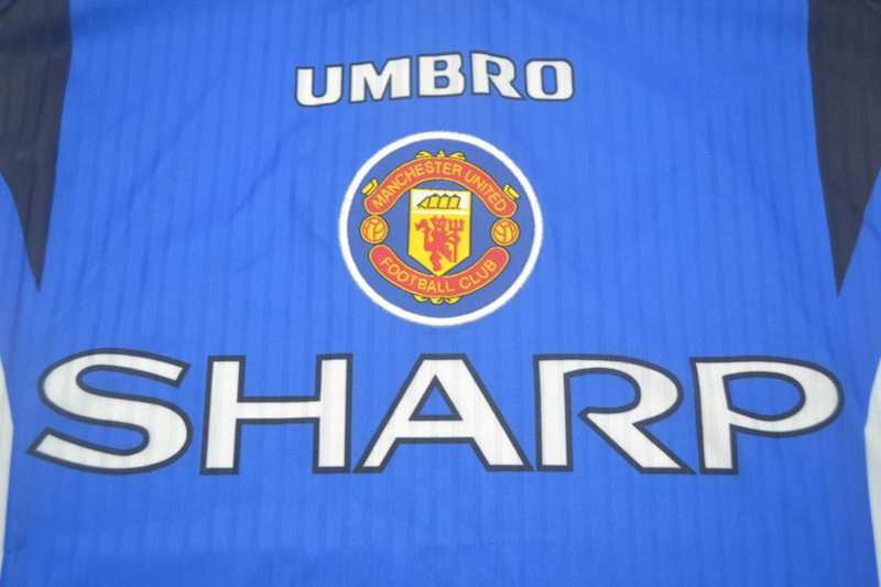 AAA(Thailand) Manchester United 1996/98 Away Retro Soccer Jersey