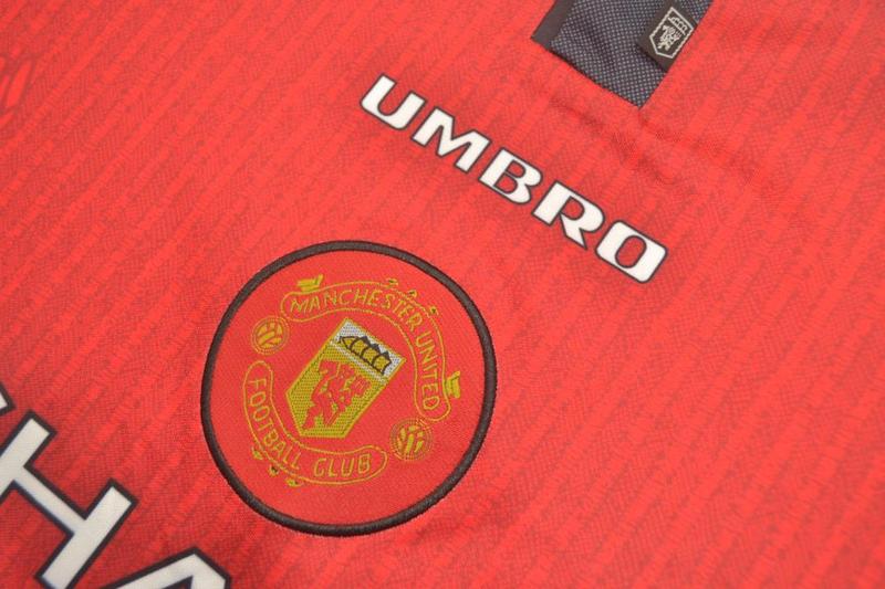 AAA(Thailand) Manchester United 1996/98 Home Retro Jersey(L/S)