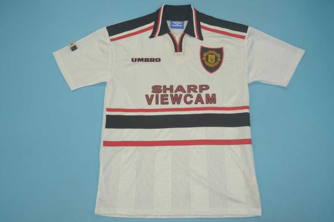 AAA(Thailand) Manchester United 1997/99 Away Retro Soccer Jersey
