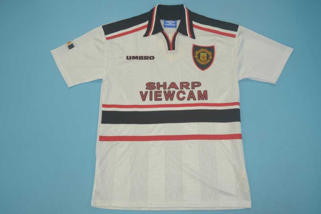 AAA(Thailand) Manchester United 1997/99 Away Retro Soccer Jersey