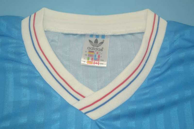 AAA(Thailand) Marseilles 1990/91 Away Retro Soccer Jersey