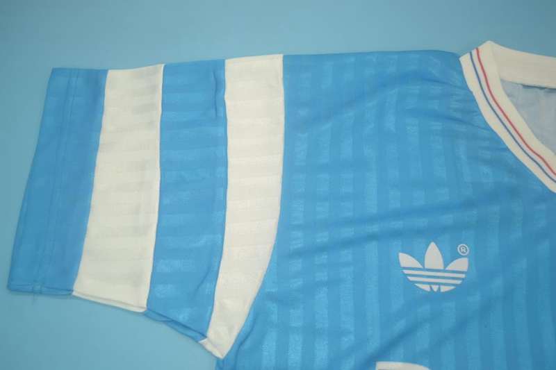 AAA(Thailand) Marseilles 1990/91 Away Retro Soccer Jersey