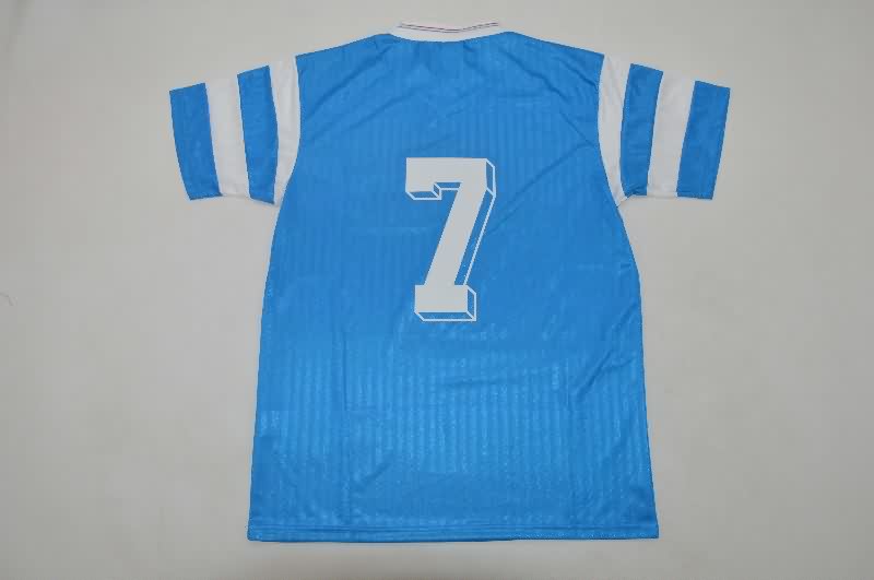 AAA(Thailand) Marseilles 1990/91 Away Retro Soccer Jersey