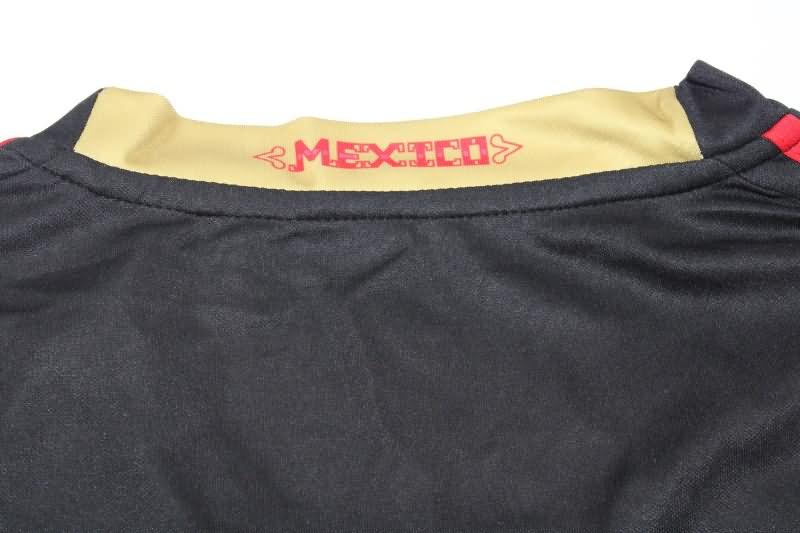 AAA(Thailand) Mexico 2011/12 Away Long Sleeve Retro Soccer Jersey