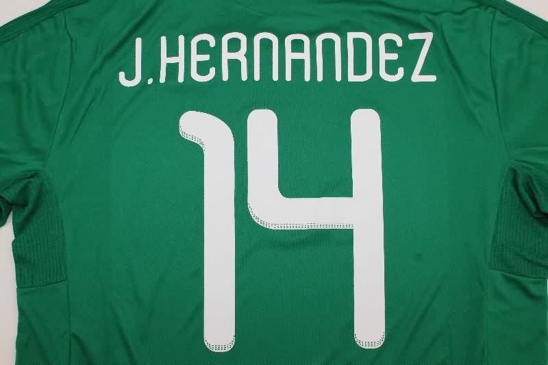 AAA(Thailand) Mexico 2011/12 Home Retro Soccer Jersey