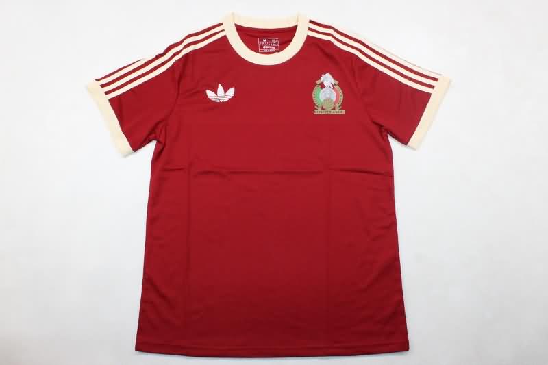 AAA(Thailand) Mexico 1985 Red Retro Soccer Jersey