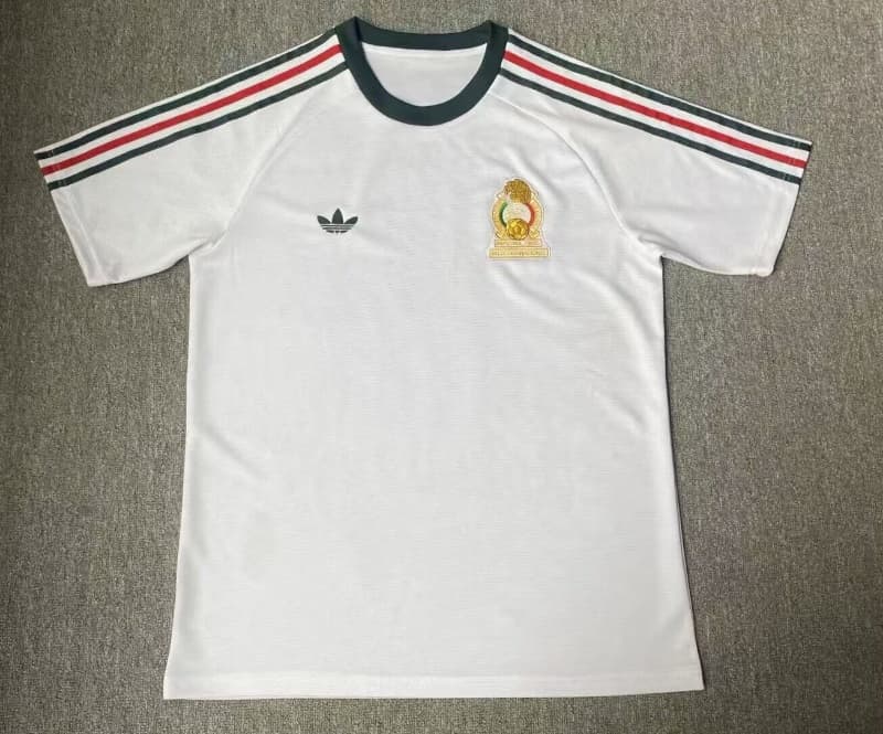 AAA(Thailand) Mexico 1986 Away Retro Soccer Jersey AAA(Thailand) Mexico 1986 Away Retro Soccer Jersey